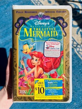 RARE Little Mermaid VHS Special Edition- BRAND NEW FACTORY SEALED